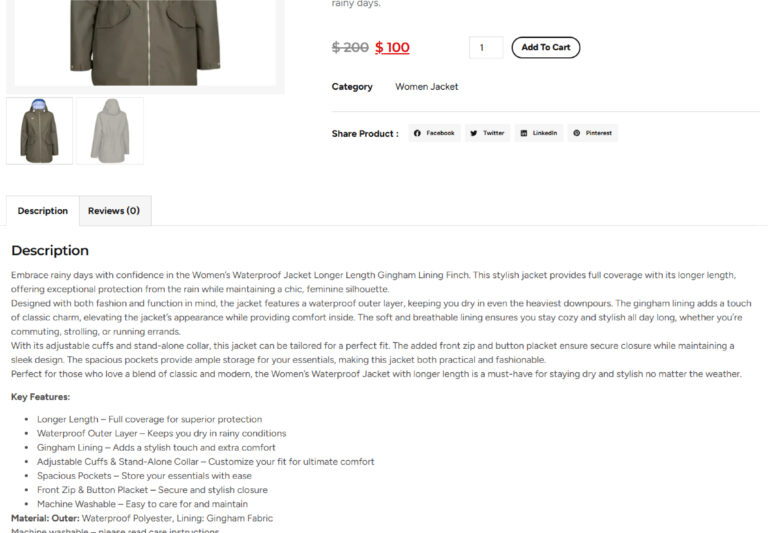 seo product description writing for online stores